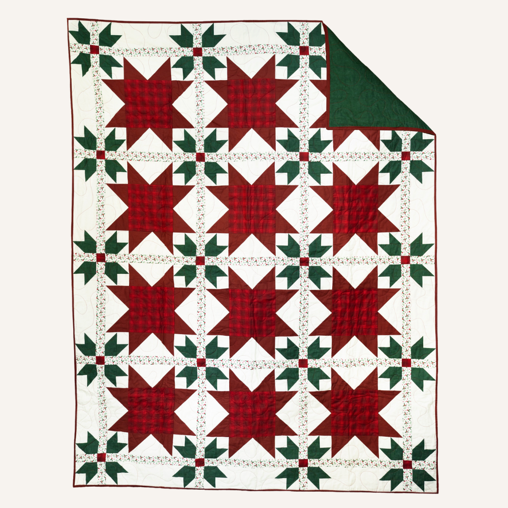 Holly Patchwork Quilt Kit