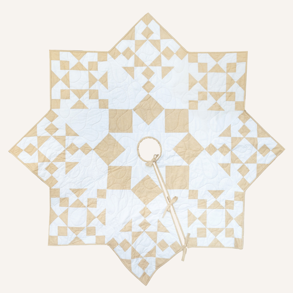 Starlight Tree Skirt Quilt Kit