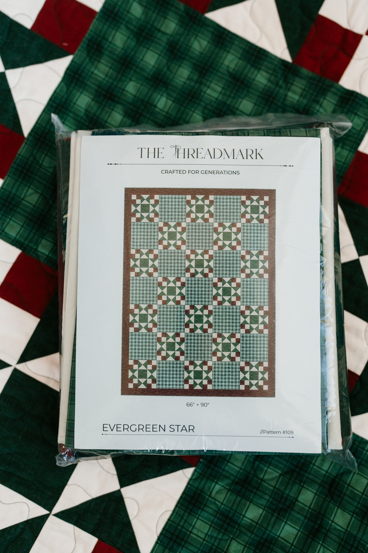 Evergreen Star Quilt Kit