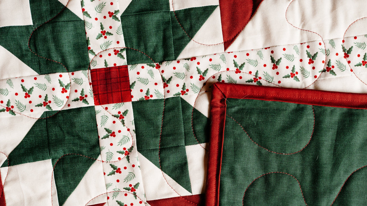 Lower High Stock Pattern Yuletide Heirloom Quilt Patterns β The Threadmark